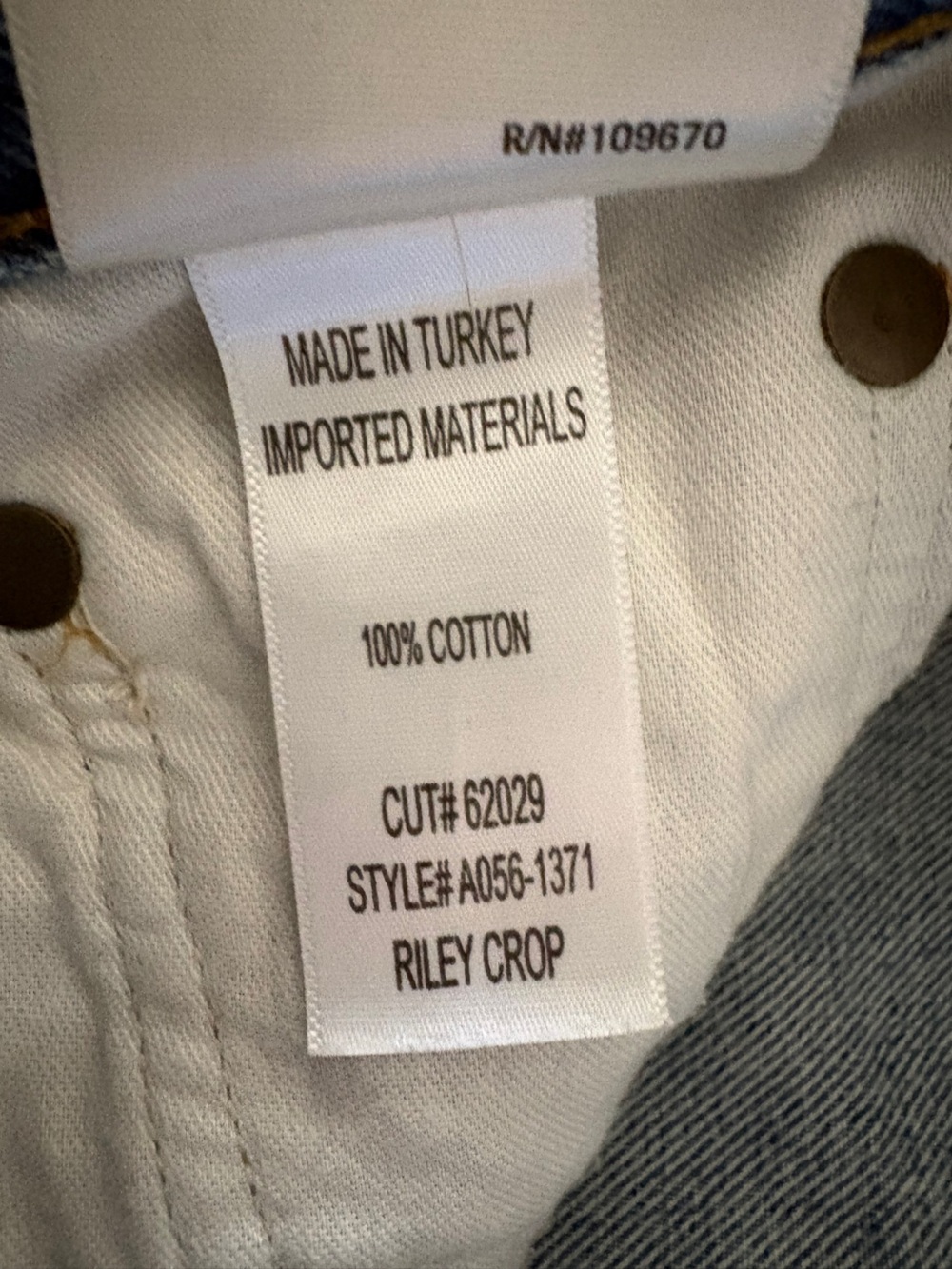 Agolde Riley Crop Jeans - Picture 9 of 13